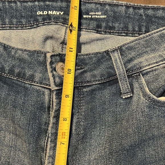 Old Navy Wow straight high rise 10 - Picture 6 of 7